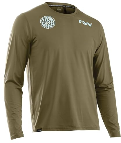Northwave MTB-Jersey Langarm Xtrail 2 Grün Gr. M