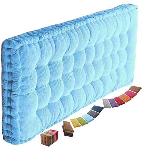 8-10cm Dickes Bankauflage Bankkissen, Sitzkissen Bank Sitzauflage Innen Outdoor, Gute Qualität Waschbare Gartenbank Auflage, Rechteck Sitzkissen Groß Für Stuhl Boden Bürostuhl(@10,40x160cm)