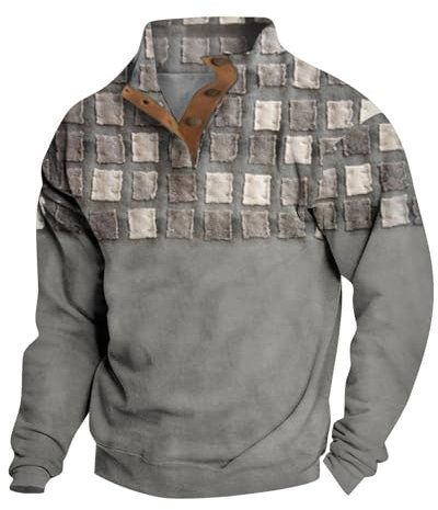 Herren T-Shirt Herren Hemden Kurzarm Rollkragenpullover Herren Trainingsshirt Herren Jogginganzug Langarmshirts Für Herren Herren Tshirt Kostüm Herren Pullover & Strickjacken Für Herren