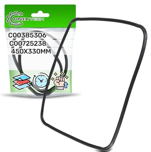 ONIX TECH Junta de Goma Horno 450x330 mm con Código Original C00385306 C00725238 481010846713 488000725238 para Indesit para Whirlpool para Bauknecht- Garantía de 5 Años