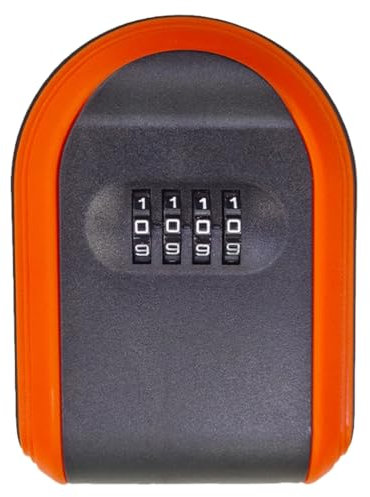 XITEA Caja fuerte magnética para llaves con cerradura de combinación para interior y exterior, multiuso