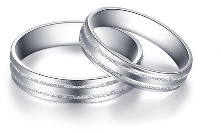 Tolldek Platin Ring, Elegant Kreis Hochzeitsband, Eheringe 950 Platin Pärchen Ringe Echte Goldschmuck, Gr.53 (16.9)