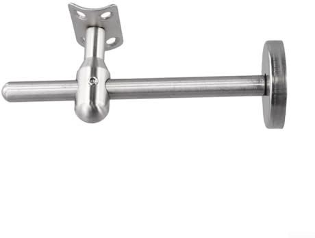 Soporte de pared de acero inoxidable 304 para barandillas fuertes (curvado)