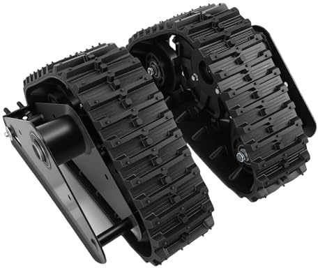 Generic Heavy Duty 23T Spline Rear ATV Tracks Komplettset für Schnee-Sand-Mobilität für UTV ATV Mäher Go Kart Quad