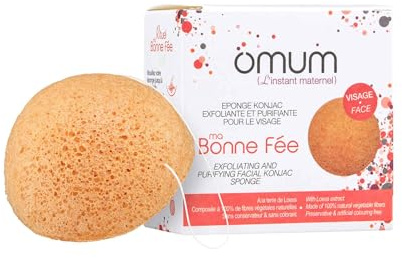Omum - Ma Bonne Fée - Konjac Exfoliating/Purifying Sponge - Vegan