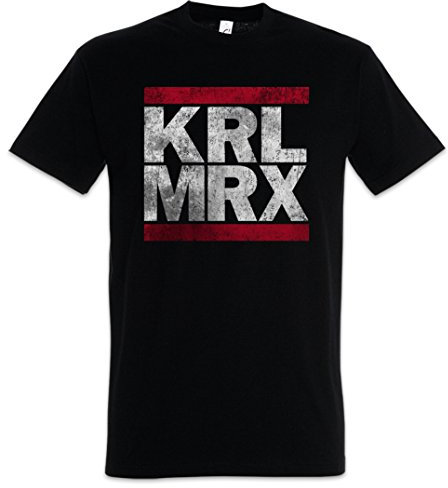 Urban Backwoods Krl Mrx Herren T-Shirt Schwarz Größe L