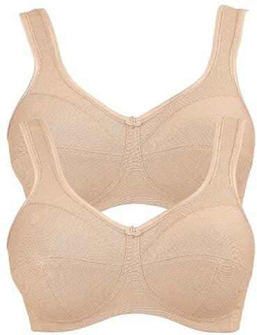 Anita 2er Sparpack Entlastungs BH JANA 5427 Gr. 115H in 1xskin 1xskin