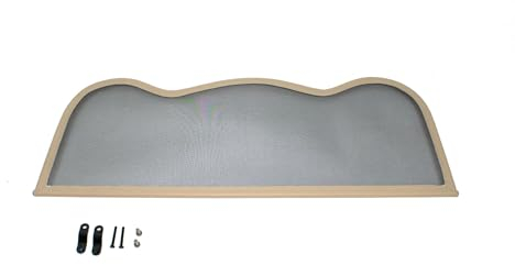 GermanTuningParts Windschott für Mazda MX5 R-style (1989-2005) - Beige | Windabweiser | Windblocker | Wind deflector