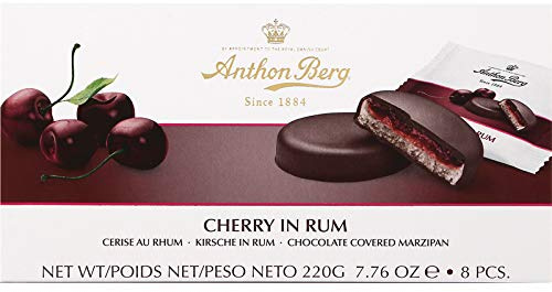 Anthon Berg Cherry in Rum Chocolate Covered Marzipan - 220 g