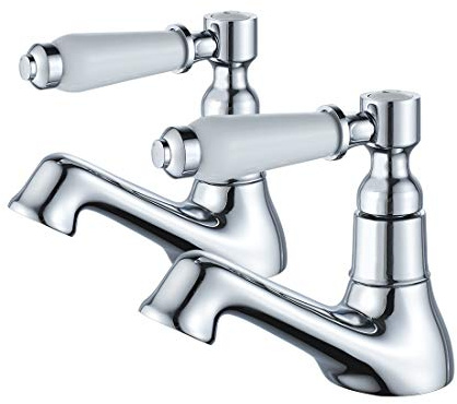 Rubinetto a doppia leva per lavandino bagno