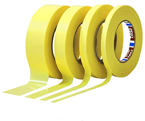 Tesa 4289 Strapping-Klebeband Felgenband Umreifungsband für Fahrradfelge Tubeless Länge 66m, Breite von 6-50mm (19mm x 66m)
