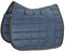 Eskadron Platinum Big Square Glossy Schabracke vintageblue, Greige, havannabrown, Größe:Pony Dressur (PD), Farbe:vintageblue