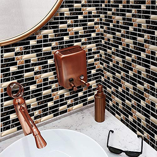 Wall Tile Transfers Sticker for Home Decor, Peel & Stick self-Adhesive splashback, Tile Decals for Living Room Kitchen Bathroom Decor, 27 Pieces