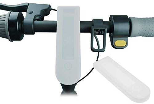 VOLOHAS Waterproof Silicone Rain Cover, White for Ninebot Segway Max G30 Electric Scooter KICK_SCOOTER Accessories