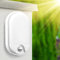 Adviti NEFRYT LED 15W Luminaire Exterieur Lampe de Jardin avec Détecteur de Mouvement 1100lm IP54 4000K (blanc)
