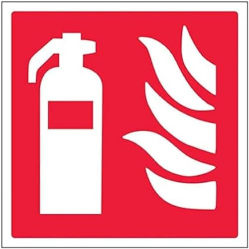 V Safety Fire Equipment – Estintore Logo – 100 x 100 mm