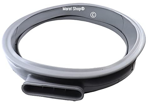 Marel Shop® - Soffietto Guarnizione Oblò per Lavatrice compatibile con Candy Hoover per Modelli: GVW485TCS - GVW5106D47 - GVW885L47