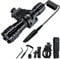 DARKBEAM Infrarot-Taschenlampe nachtsicht 940nm LED-Infrarot-Licht 5W, Arbeit für Nachtsichtgeräte, Zoombare Unsichtbare IR-Strahler Wiederaufladbare für Jagd, Beobachtung, Rettung, 501F mit Clip
