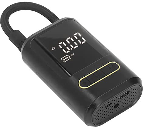 Kabellose Handpumpe LCD Digital Cordless Dual Power Supply Elektrische Motorrad Fahrrad Reifenfüllpumpe 7.4V 3-150psi