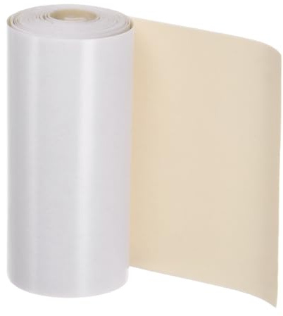 sourcing map Nylon Repair Patch 3x79 Down Jacket Patches Fabric Tape Self Adhesive Waterproof for Tent Clothes Bag Clothing, Beige