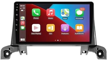 Android 12 Bluetooth Radio EstéReo Coche Navegación GPS Para Peugeot 5008 4008 3008 2017-2020 9 Pulgadas Coche Reproductor Multimediacoche Incorporada Carplay Android Auto/Control Del Volante/RDS ( Co