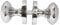 Haven Heritage Door Knob Sets - Mortice Door Knobs for Stylish Internal Doors - Durable Chrome Finish