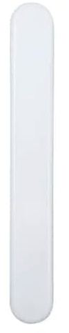 White uPVC Door Handle Blank Plate French Doors Blanking Handle PVC 210mm Screw Centres
