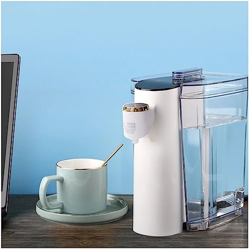 Portable Instant Hot Water Dispenser, Desktop Water Boiler Desktop Small Electric Kettle, Instant Hot Water Dispenser Household Hot Water Dispenser (Color : White, Size : Water Tank Edition)