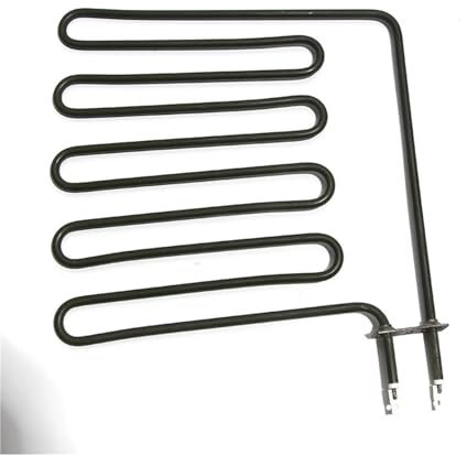 WLLKIY Wasserheizelement 4U/5U/6U Elektrisches Saunaofen-Heizelement 2KW/2,5KW/3KW Grün 304SUS Gerades Heizrohr Rohrförmiger Lufterhitzer Effiziente Heizung(2.5KW 5U,Home use)