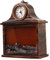 Amosfun 1Stk Flamme Windlaterne Ornament Retro-Kaminlicht Kerzenständer Kaminlaterne dekorativ wanduhr weihnachtsdeko simulierte Kaminlampe Lampendekoration Elektrische Bauteile Coffee