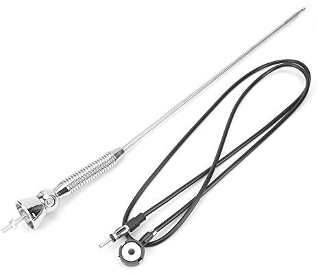 Radio Antenna, Radio Signal Antenna Aerial, Universal Car Antenna Replacement, Radio Signal Booster, Universal Iron Roof Fenders Booster Radio Antenna Car Aerial Accessory
