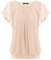 Zeagoo Damen Bluse Elegant Rundhals Sommer T-Shirts Casual Leicht Tunika Kurzarm Tops