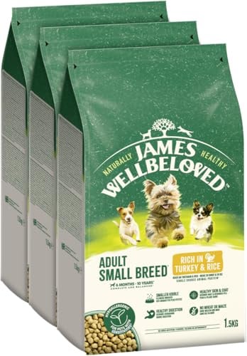 JWB Core Turkey & Rice Small Breed Turkey 3 x 1.5kg
