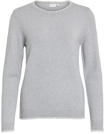 Vila Female Strickpullover Rundhals | Knitted Pullover