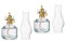 PRETYZOOM 2St tischlampe The Desk lamp schreibtischleuchten Schreibtisch tageslichtlampe schreibtischlicht Tempel Öllampe Retro-Wandlampe dekorative Petroleumlampe Tempel Petroleumlampe Glas
