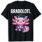Gradolotl Kawaii Axolotl Graduation T-Shirt