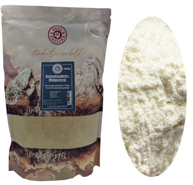 Paul & Paulina Schonkostbrei/Welpenbrei 1kg mit Ziegenvollmilchpulver, Hirse, Fenchel I Ergänzungsfuttermittel für Hunde und Katzen