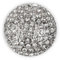 styleBREAKER runder Magnet Schmuck Anhänger mit Strasssteinen besetzt für Schals, Tücher oder Ponchos, Brosche, Damen 05050039, Farbe:Silber