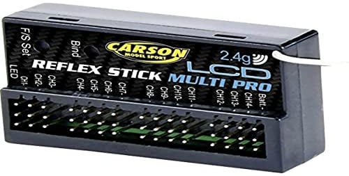 Carson 500501544 Receiver Reflex Stick Multi Pro LCD 2.4G