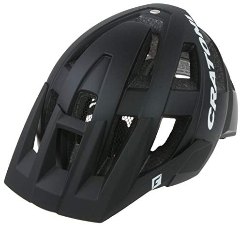Cratoni Kinder AllSet Fahrradhelm, Black Matt, S-M