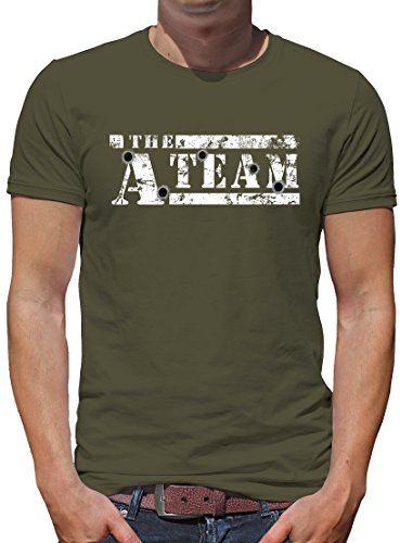 TShirt-People The A-Team Logo Bullit T-Shirt Herren XL Khaki