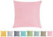 Premium Outdoor Kissen/Dekokissen Hochwertig – Wetterfest – Wasser- & Schmutzabweisend - 100% Polyester (47x47cm, Pink)