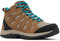 Columbia Redmond 3 Mid Wp, Scarponi da trekking ed escursionismo impermeabili a vita media Donna, Khaki Ii Sea Level 2024, 38 EU