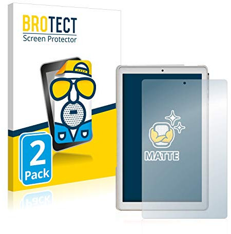 BROTECT Entspiegelungs-Schutzfolie für Yotopt G12 10.1 (2 Stück) Matte Displayschutz-Folie, Anti-Reflex, Anti-Fingerprint