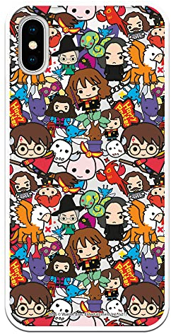 Personalaizer Schutzhülle für iPhone X - XS - Harry Potter Charms Mix