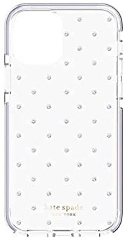 Kate Spade Hardshell Case for iPhone 12 Pro Max - Pin Dot Gems/Lilac Purple