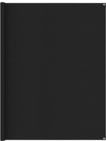 vidaXL Zeltteppich Vorzeltteppich Campingteppich Vorzeltboden Zeltboden Camping Teppich Wohnwagen Terrasse Outdoor 250x300cm Schwarz