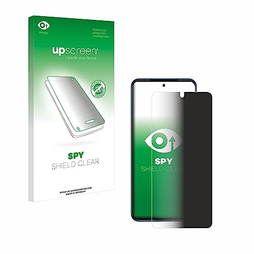 upscreen Blickschutzfolie für Xiaomi Redmi Note 11 | Anti-Spy Displayschutz Made in Germany Privacy Screen Protector Sichtschutz Blaulichtfilter Klare Folie