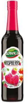 Lowicz Raspberry Syrup (Malina) 400ml x 20 units