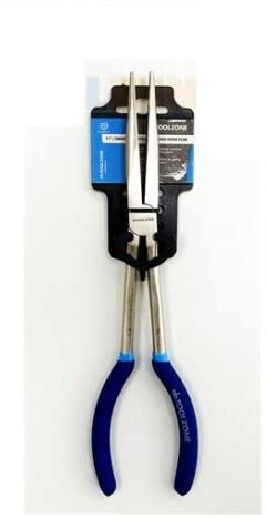 Toolzone 11 Straight Chrome Vanadium Long Nose Pliers - DIY - Tools